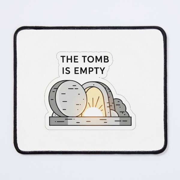 Item preview, The Tomb Is Empty Easter Sticker designed and sold by Illustrated Faith.