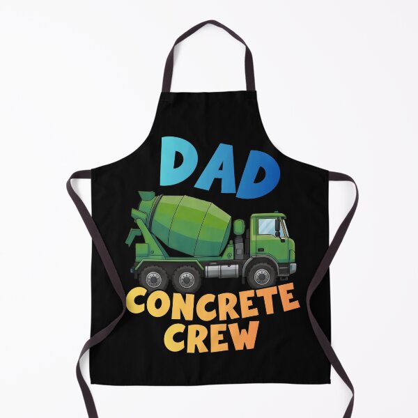 Item preview, Concrete Crew Dad – Construction Family Cement Mixer Shirt designed and sold by CottonFirst.
