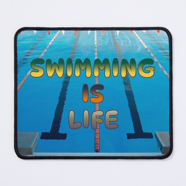 Item preview, Swimming Is Life Design #1 designed and sold by Holy JM Designs.