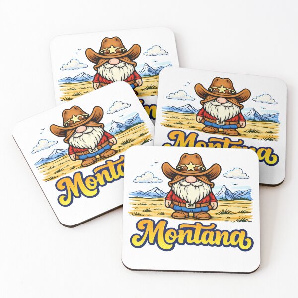 Item preview, Montana Gnome on the Open Plains designed and sold by Moriarty's Digital Visions.