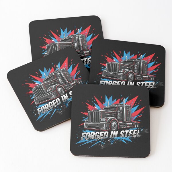 Item preview, Forged In Steel - Heavy Duty Trucker Design designed and sold by BounoWorld.