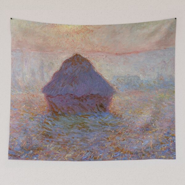 Item preview, Claude Monet - Wheastack - Sun in the Mist designed and sold by Jon-Baran.