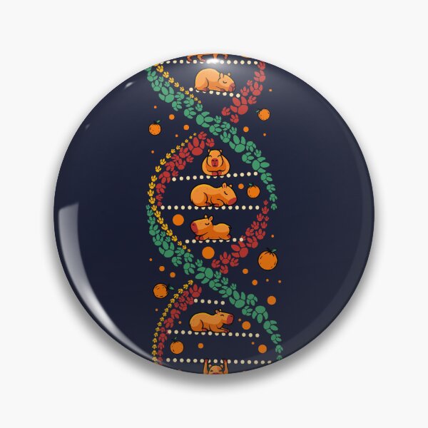Item preview, Capybara DNA Science Art - Funny Biology Double Helix designed and sold by erion5k.