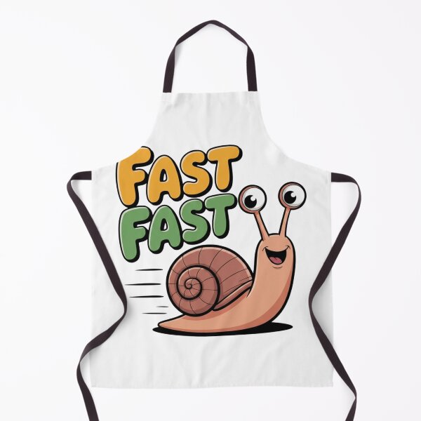 Item preview, Funny Snail Fast Fast Irony Humour designed and sold by SkyLark Studio.