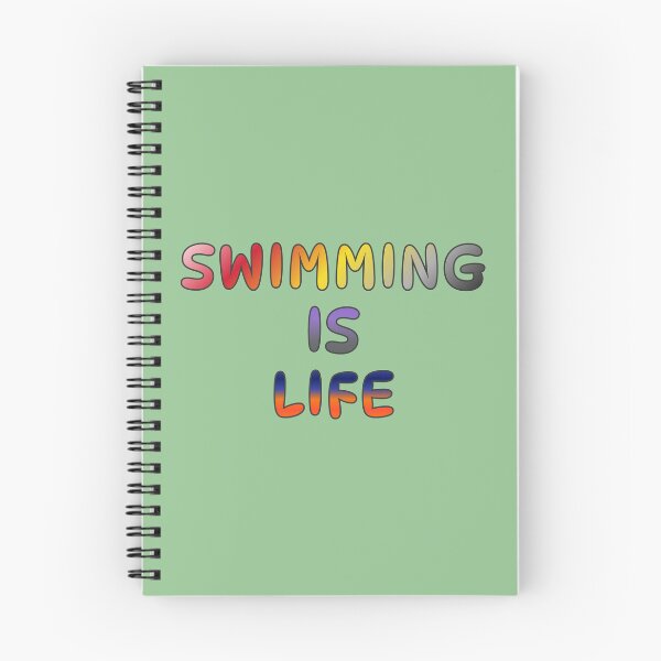 Item preview, Swimming Is Life Design #2 designed and sold by Holy JM Designs.