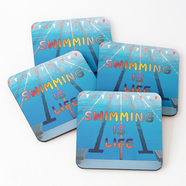 Item preview, Swimming Is Life Design #2 designed and sold by Holy JM Designs.
