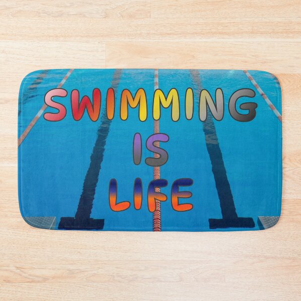 Item preview, Swimming Is Life Design #2 designed and sold by Holy JM Designs.