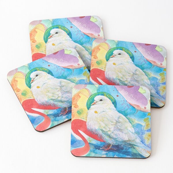 Item preview, Dark Eyes of Peace (Dove) designed and sold by KatieJoyNellis.