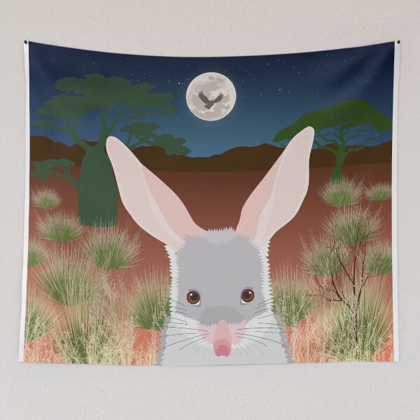 Item preview, Bilby Australian Animal Marsupial Desert Selfie designed and sold by blueidesign.