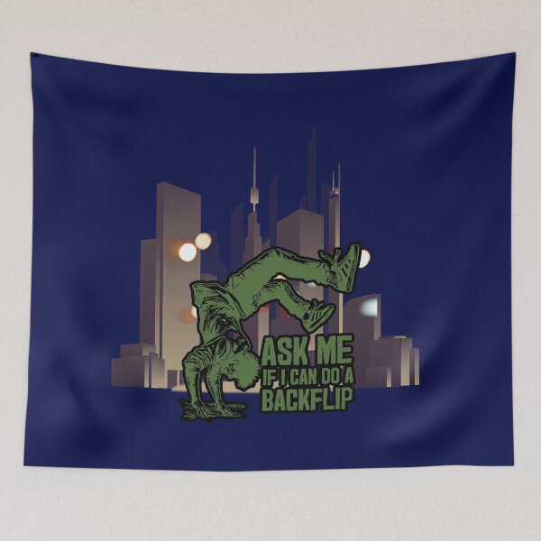 Item preview, Parkour Backflip Urban Style designed and sold by Szpaku desart .