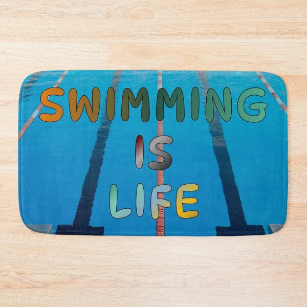 Item preview, Swimming Is Life Design #3 designed and sold by Holy JM Designs.