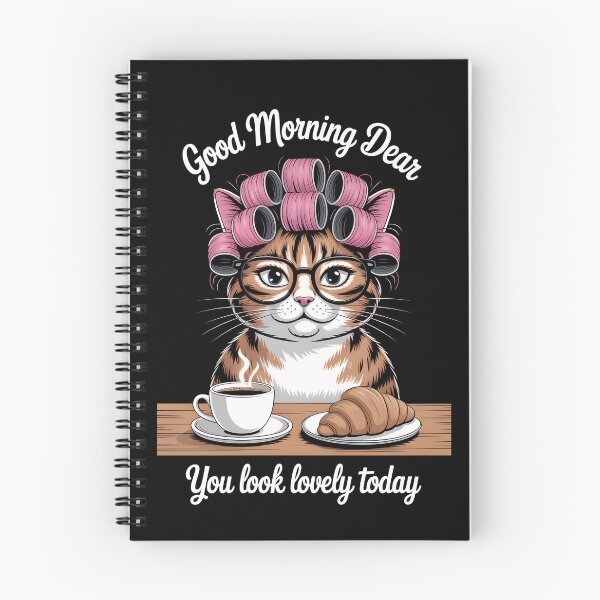 Item preview, Cat, Coffee and Curlers... Cartoon designed and sold by Museum Of Non-Existing Art.