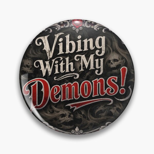 Item preview, Gothic Vibing With My Demons designed and sold by VFWChuck.