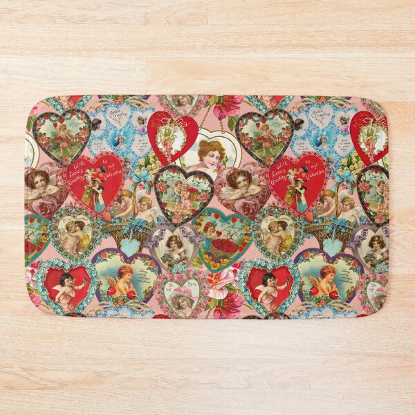 Item preview, Vintage Victorian Valentines Hearts designed and sold by Carrie Cantwell Art.