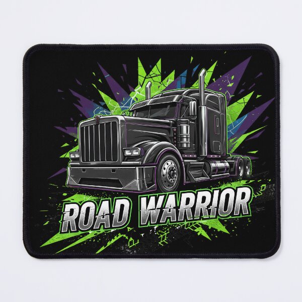 Item preview, Road Warrior - Neon Toxic Trucker Design designed and sold by BounoWorld.