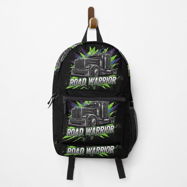 Item preview, Road Warrior - Neon Toxic Trucker Design designed and sold by BounoWorld.
