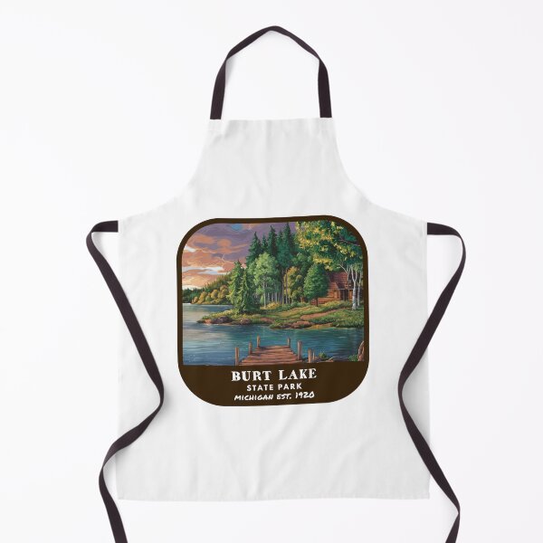 Item preview, Vintage Burt Lake State Park (Michigan) designed and sold by RabbitK.