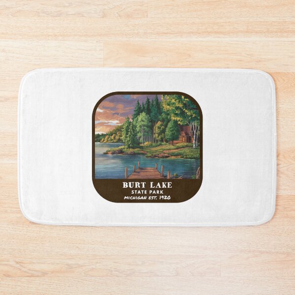 Item preview, Vintage Burt Lake State Park (Michigan) designed and sold by RabbitK.