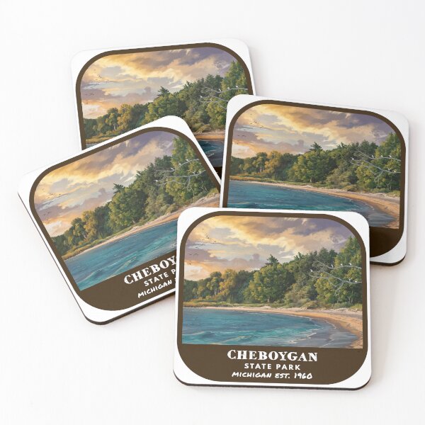 Item preview, Vintage Cheboygan State Park (Michigan) designed and sold by RabbitK.
