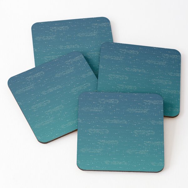 Item preview, Teal Ombre Dot Dash designed and sold by ArtOfSheri.