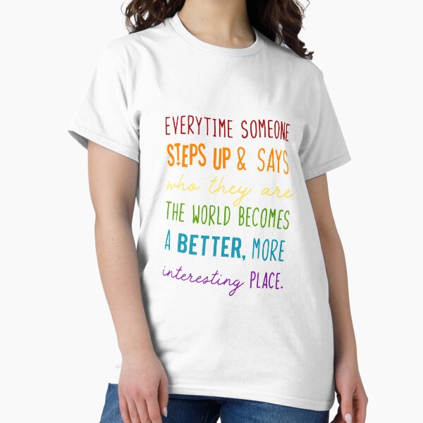 Item preview, Captain Holt LGBTQ+ Quote designed and sold by amhooper.