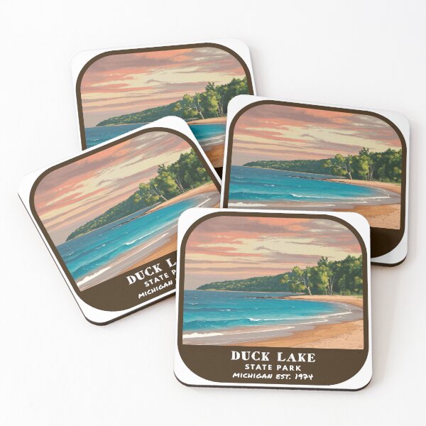 Item preview, Vintage Duck Lake State Park (Michigan) designed and sold by RabbitK.