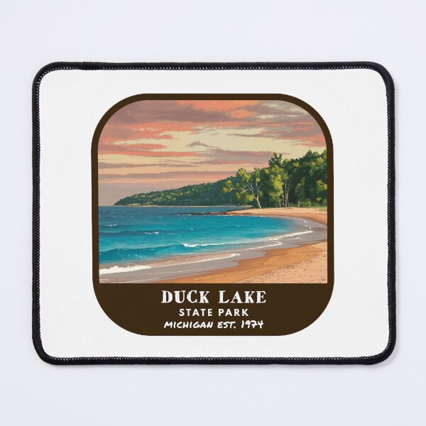 Item preview, Vintage Duck Lake State Park (Michigan) designed and sold by RabbitK.