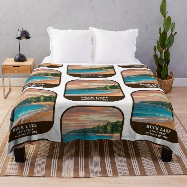 Item preview, Vintage Duck Lake State Park (Michigan) designed and sold by RabbitK.