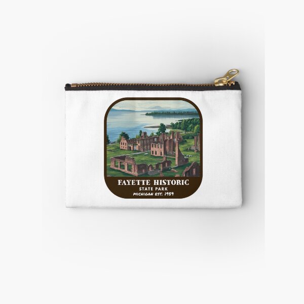 Item preview, Vintage Fayette Historic State Park (Michigan) designed and sold by RabbitK.