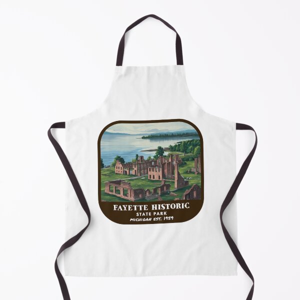 Item preview, Vintage Fayette Historic State Park (Michigan) designed and sold by RabbitK.