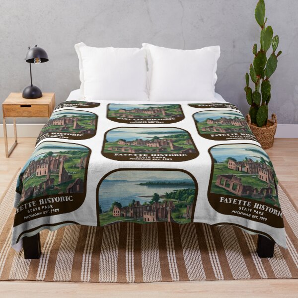 Item preview, Vintage Fayette Historic State Park (Michigan) designed and sold by RabbitK.