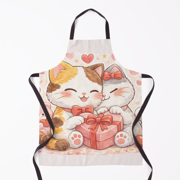 Item preview, Mochi & Lumi – Sweet Cats Valentine Cuddle designed and sold by Mochi Studio.