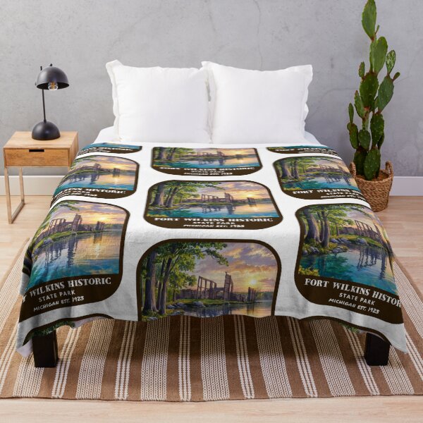 Item preview, Vintage Fort Wilkins Historic State Park (Michigan) designed and sold by RabbitK.