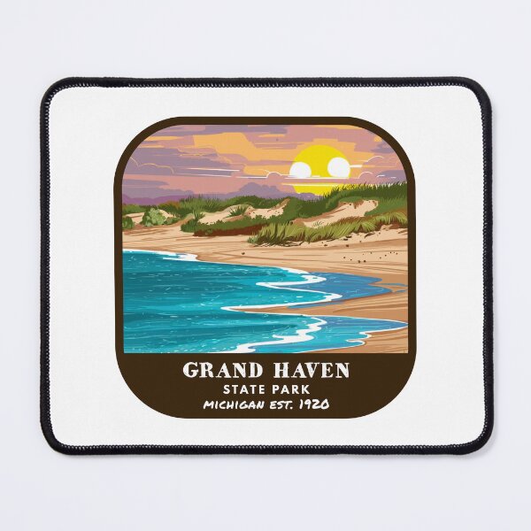 Item preview, Vintage Grand Haven State Park (Michigan) designed and sold by RabbitK.