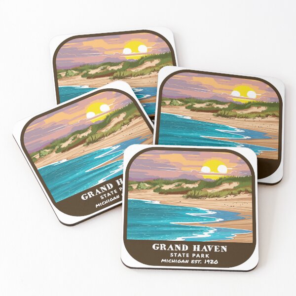 Item preview, Vintage Grand Haven State Park (Michigan) designed and sold by RabbitK.