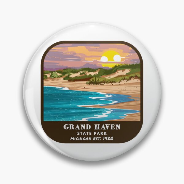 Item preview, Vintage Grand Haven State Park (Michigan) designed and sold by RabbitK.