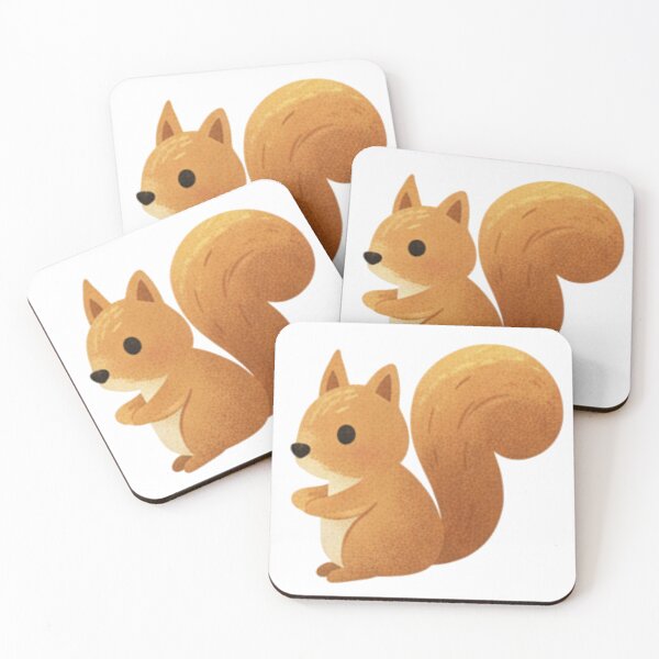 Item preview, Cute Little Squirrel – Cozy Pastel Illustration designed and sold by Foxia-Illustria.