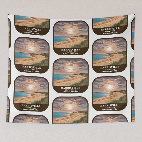 Item preview, Vintage Harrisville State Park (Michigan) designed and sold by RabbitK.