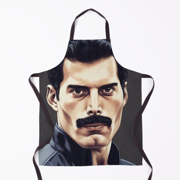 Item preview, Freddie Mercury Iconic Portrait Illustration Legendary Rock Stage Art designed and sold by SHOCAMPOS DESIGNS .