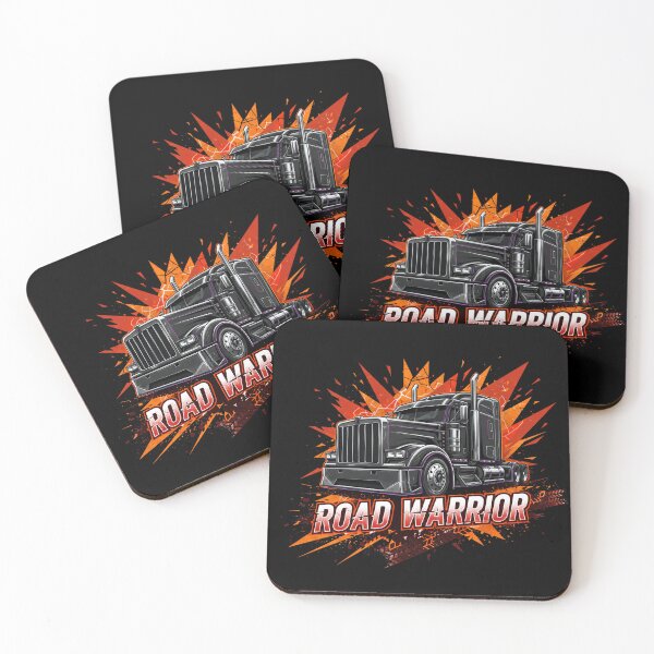 Item preview, Road Warrior - Fire & Steel Trucker Design designed and sold by BounoWorld.