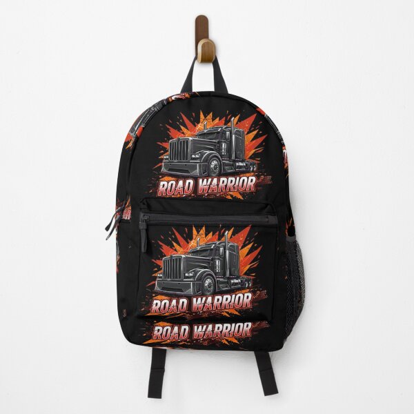 Item preview, Road Warrior - Fire & Steel Trucker Design designed and sold by BounoWorld.