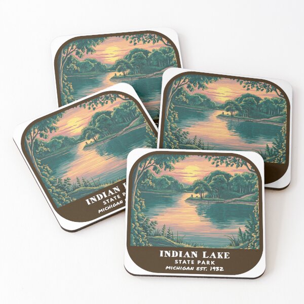 Item preview, Vintage Indian Lake State Park (Michigan) designed and sold by RabbitK.