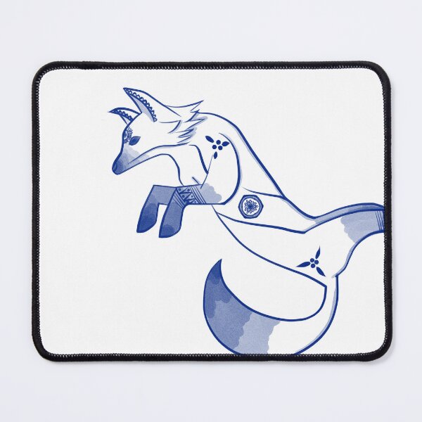 Item preview, Porcelain Fox designed and sold by EphemeraFibers.