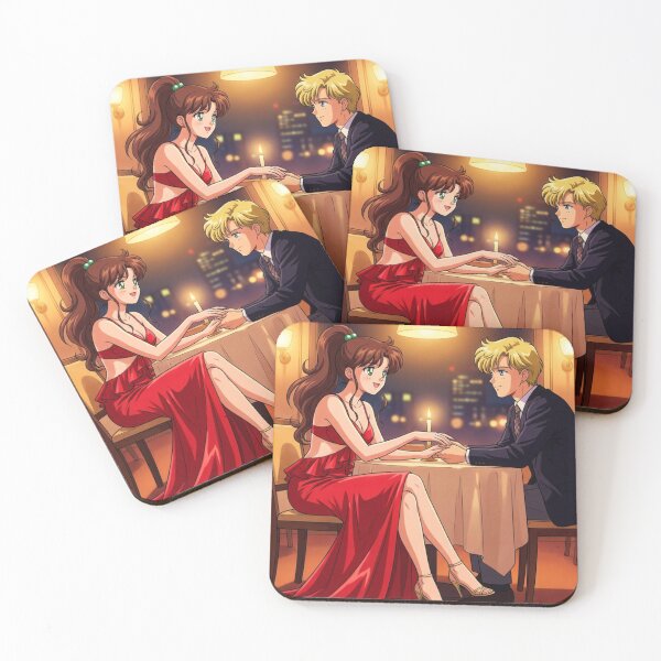 Item preview, Makoto and Motoki Valentine Date Night designed and sold by Solace Sparkles.