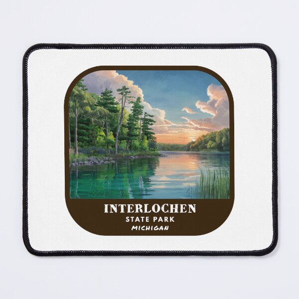 Item preview, Vintage Interlochen State Park (Michigan) designed and sold by RabbitK.
