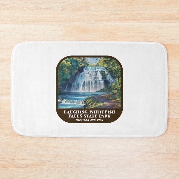 Item preview, Vintage Laughing Whitefish Falls State Park (Michigan) designed and sold by RabbitK.