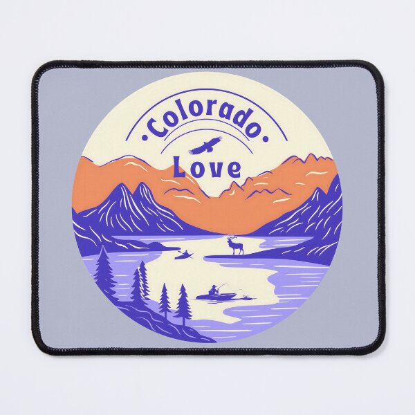 Item preview, Colorado Love, Blue and Orange designed and sold by Nightshade Pixie Creations.