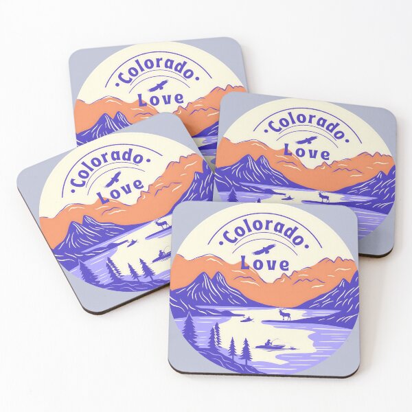 Item preview, Colorado Love, Blue and Orange designed and sold by Nightshade Pixie Creations.