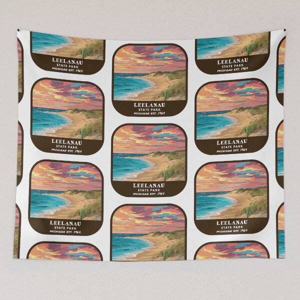 Item preview, Vintage Leelanau State Park (Michigan) designed and sold by RabbitK.