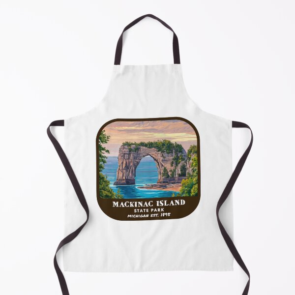 Item preview, Vintage Mackinac Island State Park (Michigan) designed and sold by RabbitK.